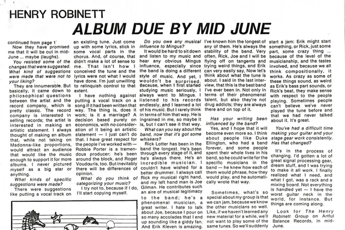 Album Due Mid June page2