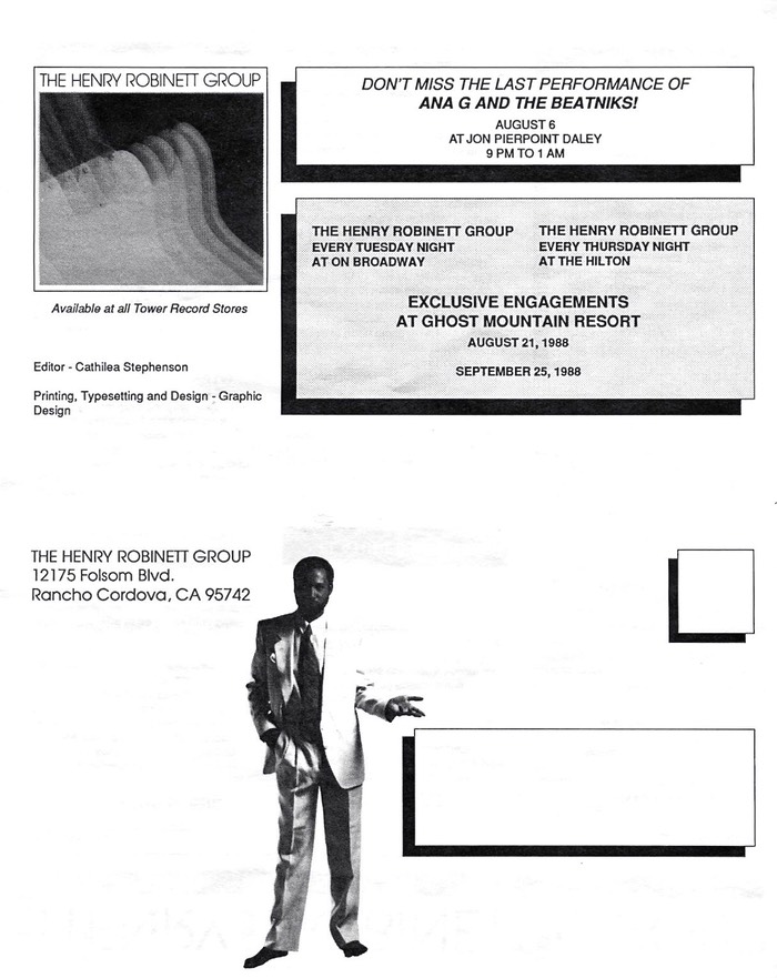 HRG Newsletter #3 Back