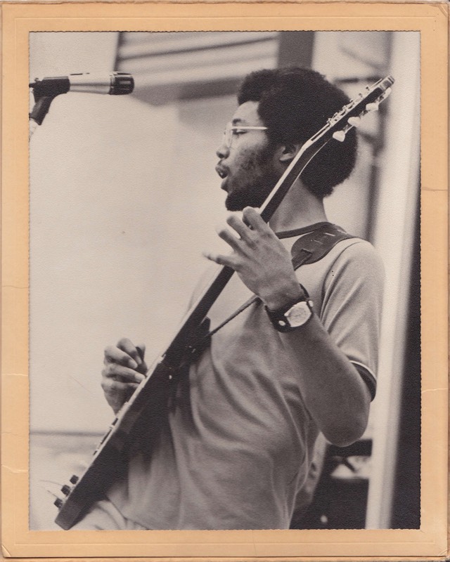 Henry in High school playing with Sparrow. '67 SG Standard guitar